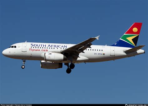 Zs Sfm South African Airways Airbus A319 131 Photo By Renato Serra