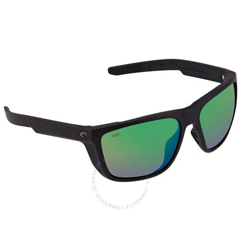 Costa Del Mar Ferg Green Mirror Polarized Polycarbonate Mens Sunglasses Frg 11 Ogmp 59