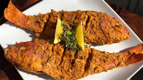 Deep Fried Red Snapper Basket Whole Fish Ph