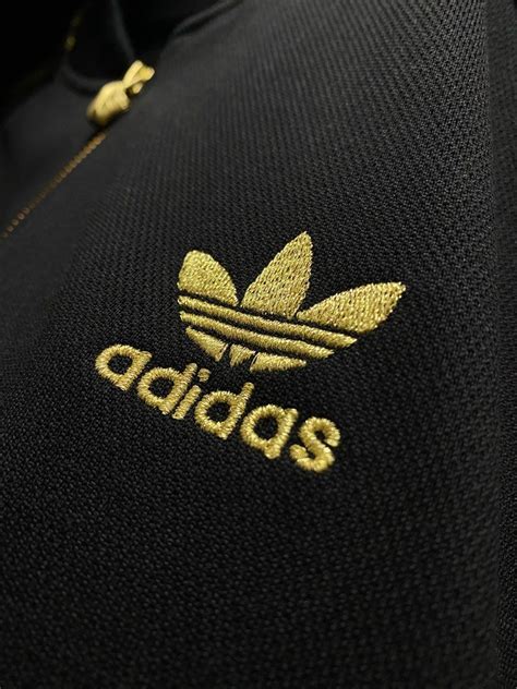 Authentic Adidas Black And Gold Jacket Mens Fashion Coats Jackets And Outerwear On Carousell