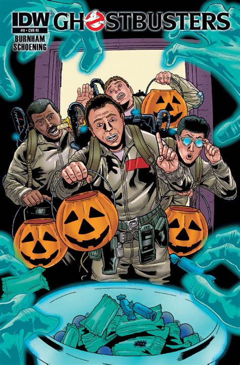 Check Out The Cover Designs For Issue 9 12 Of IDW S Ghostbusters Series