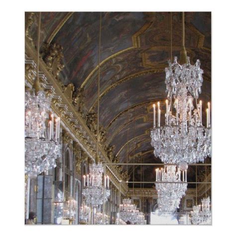 Grand Ballroom Palace Of Versailles Poster Zazzle Palace Of