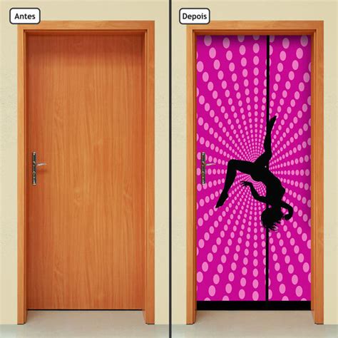 Adesivo Decorativo De Porta Pole Dance 2051cnpt Leroy Merlin