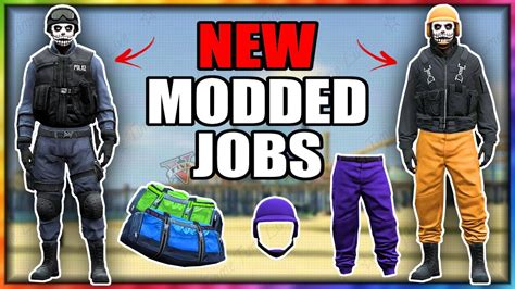 GTA5 I PATCHED WORKING MODDED JOBS COLORED HELMETS JOGGERS NOOSE