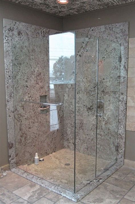 Beautiful Stone Shower Tile So Dramatic Bathroomremodel Bathroom