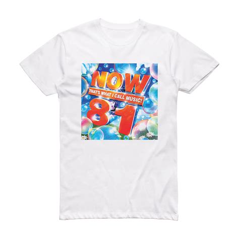 Various Artists Now Thats What I Call Music 81 Album Cover T-Shirt White – ALBUM COVER T-SHIRTS