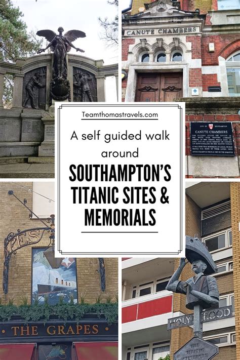 Southamptons Titanic Sites And Memorials A Self Guided Walking