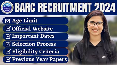 BARC Recruitment 2024 BARC EXAM 2024 Scientific Officer Group