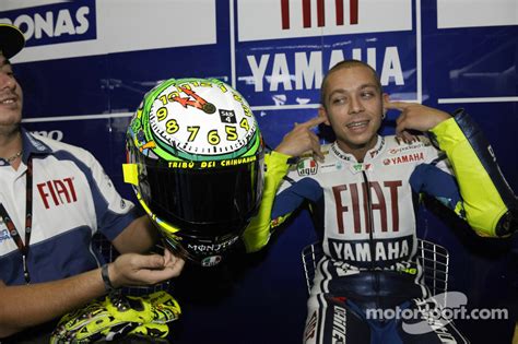 Photos Les casques spéciaux de Valentino Rossi à Misano