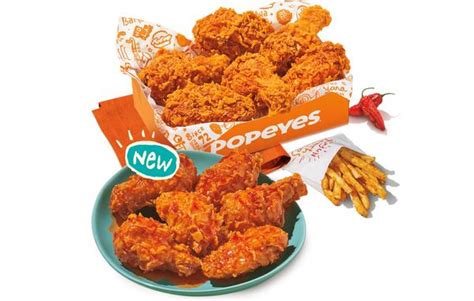 Popeyes Chicken Adds Sweet N Spicy Wings To Their Menu For A Limited