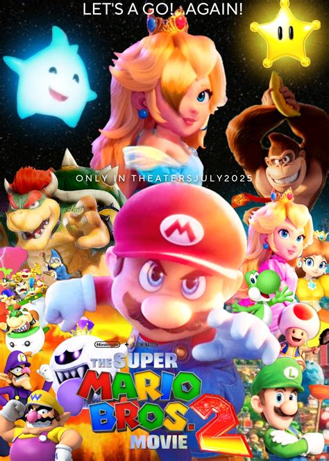 The Super Mario Bros Movie 2 custom poster #10 by Nikisawesom on DeviantArt