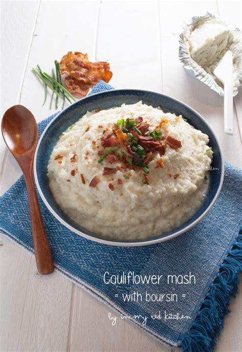 Cauliflower Mash With Boursin