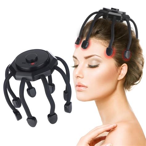 Mantra Impex Electric Head Massager Octopus Scalp Massagers 360 Degree