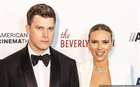 Scarlett Johansson Supports Husband Colin Jost At White House Correspondents Dinner