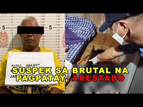 Suspek Sa Brutal Na Pagpatay Sa Valencia City Bukidnon Arestado