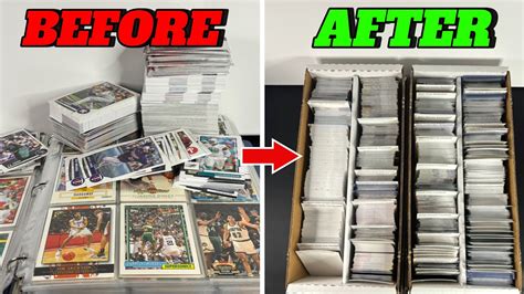 How To Organize Your Sports Cards The Right Way Youtube