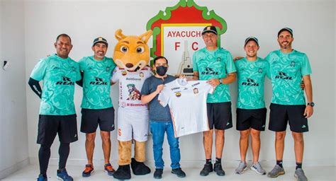 Ayacucho Fc Present Su Nueva Camiseta Para La Temporada