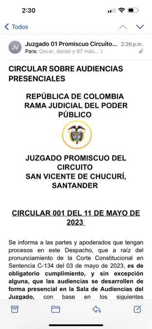 Francisco Bernate On Twitter En Un Solo Fallo Este Juez Aplic Una