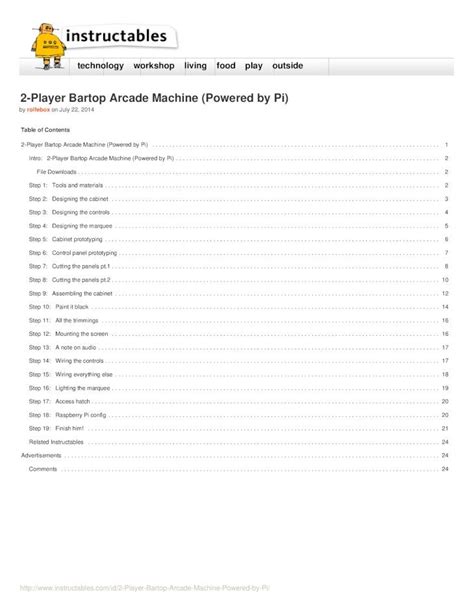 Pdf Player Bartop Arcade Machine Powered By Pi Dokumen Tips