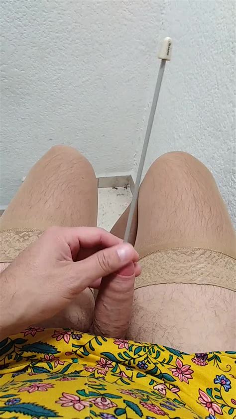 Sounding With A Knitting Needle 4mm And Cum After