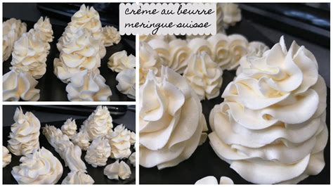 Crème au beurre à la meringue suisse YouTube