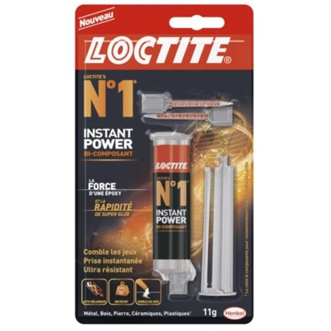 Colle Epoxy Bi Composant Prise Rapide Gr Instant Power Loctite