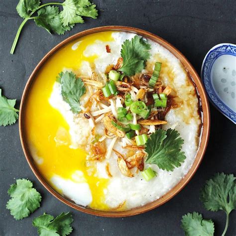 Chicken Congee Rice Porridge Recipe Cart