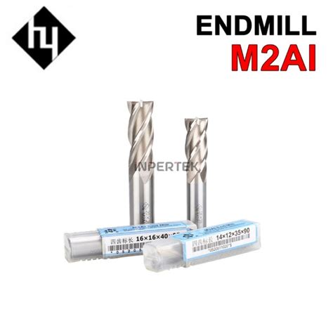 Jual Endmill Hss F Hy Endmill Hss Mm Cutter Milling Ma I Pisau