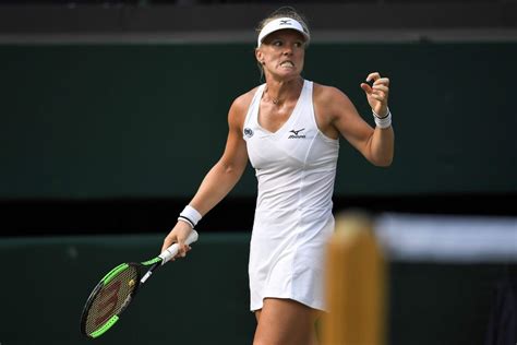 KIKI BERTENS at Wimbledon Tennis Championships in London 07/06/2018 ...