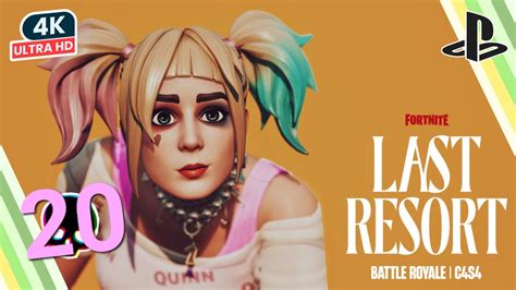 Fortnite Battle Royale New Chapter 4 Season 4 Harley Quinn Skin Showcase Ps5 Gameplay 4k Hdr 60