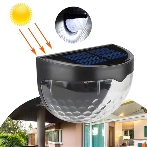 Lumin Ria Led De Energia Solar Prova D Gua Para Parede Sensor