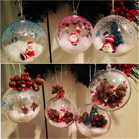 Clear Plastic Ornament Craft Ideas