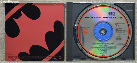 PRINCE The Scandalous Sex Suite JAPAN Warner Bros Records 1990