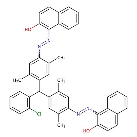 2 Naphthalenol 1 1 2 Chlorophenyl Methylene Bis 2 5 Dimethyl 4 1