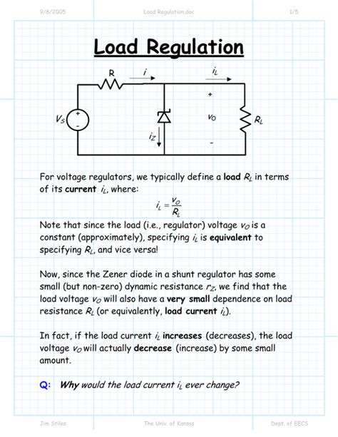 Load Regulation