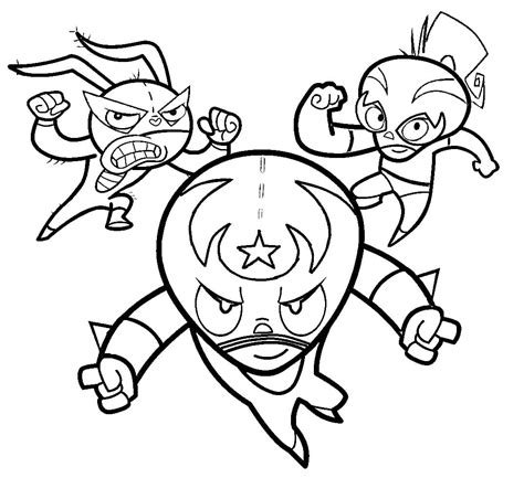 Dibujos De Penny Plutonium De Mucha Lucha Para Colorear Para Colorear