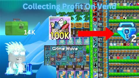 Growtopia Collecting Bait 100k SSP PACK And Crime GOT 2BGLS