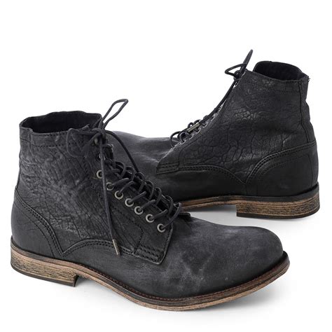 H By Hudson Dodger Hobnail Boots in Black for Men | Lyst