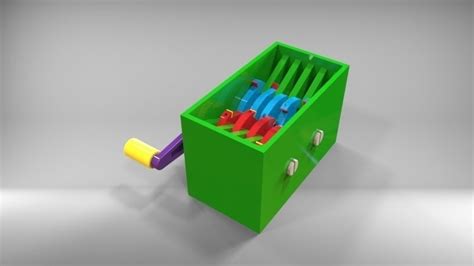 3d Printed Shredder With Inserts By John Jonmes Pinshape