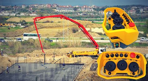 Radio Remote Control For Concrete Pumps