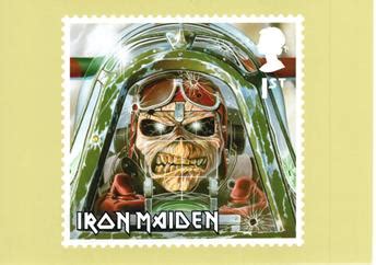 Iron Maiden Collect Gb Stamps