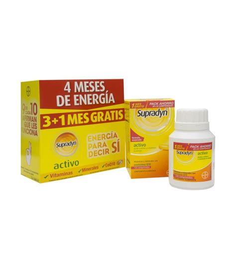 Comprar Supradyn Activo 90 30 Comprimidos A Precio De Oferta