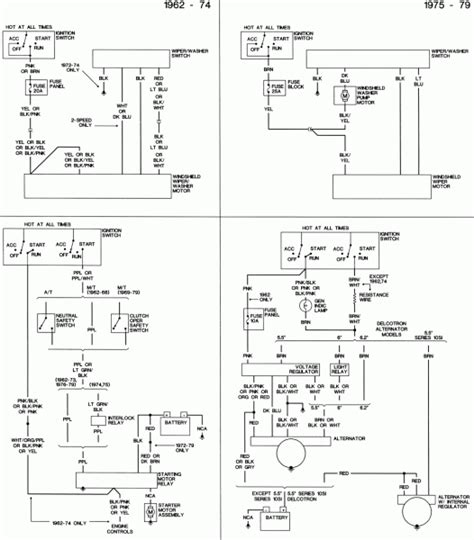 1962 Chevy Truck Wiring Diagram