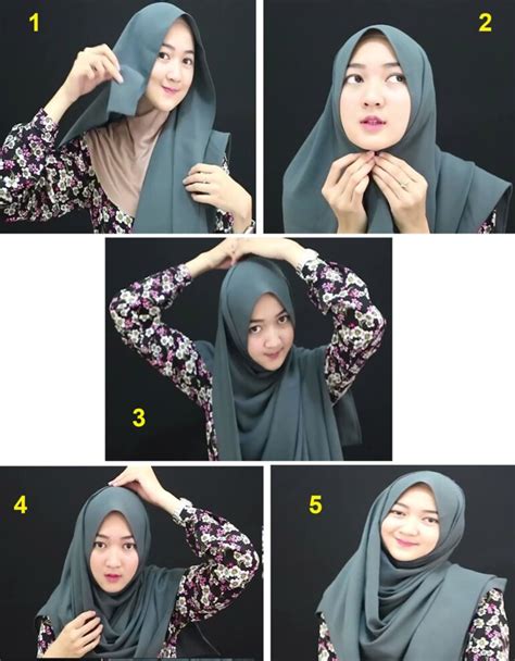 Tutorial Hijab Simple Ala Laudya Chintya Bella Ragam Muslim