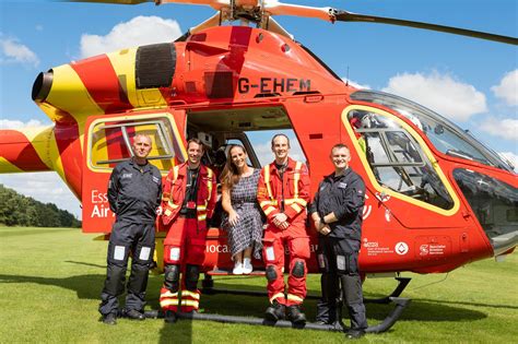 Ceo Of Essex And Herts Air Ambulance Marks 20 Years Of Loyal Service To Life Saving Charity Air