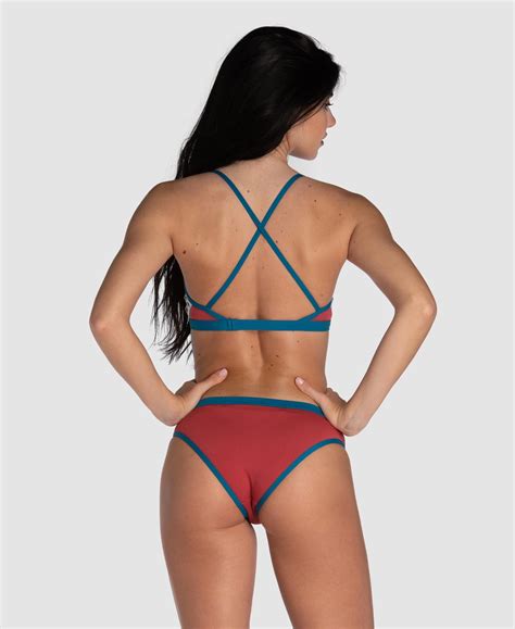 Arena Icons Solid Cross Back Bikini