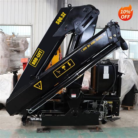 Bob Lift High Efficiency Ton Truck Crane Truck Mounted Crane