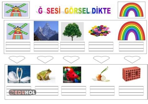 Ğ Sesi Görsel Dikte Çalışması Eduhol Etkinlik İndir Oyun Oyna