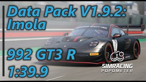 HOTLAP Imola Porsche 992 GT3 R 1 39 9 Stable Setup Data