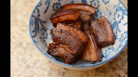 Chinese Braised Pork Belly Recipe YouTube